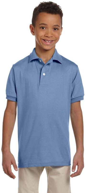 Jerzees Youth SpotShield™ Jersey Polo